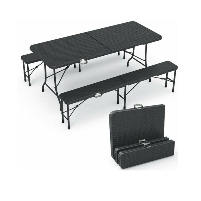 Table + bancs 180cm