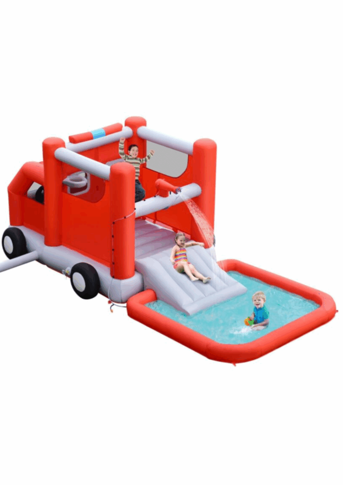 Le camion de pompiers